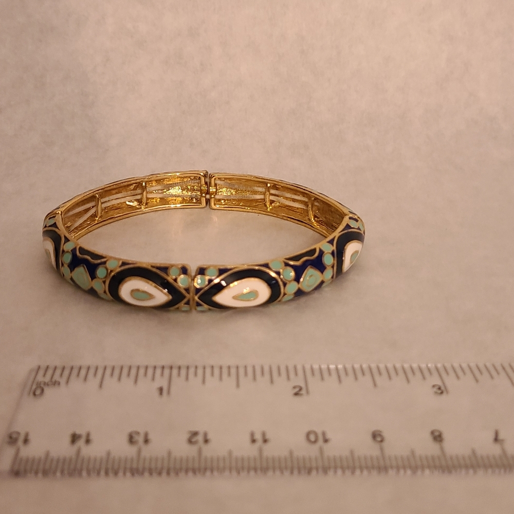 Stella & Dot Macey Stretch Bangle bracelet